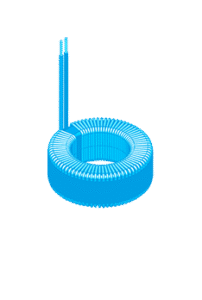 Common-mode-inductor-hor